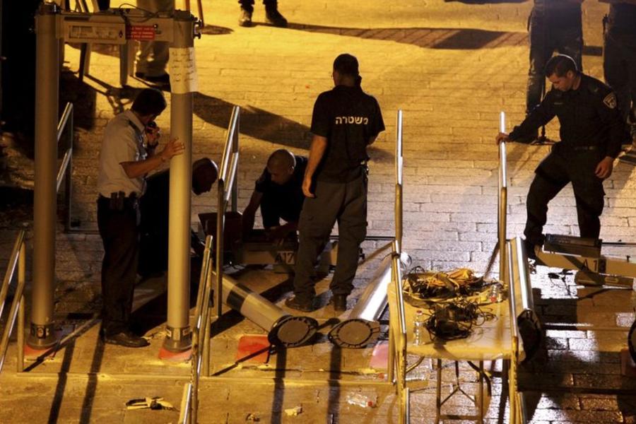 Retiran detectores de metales de mezquita Al Aqsa