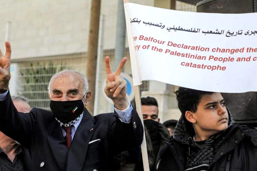 Tribunal palestino invalida la Declaración Balfour