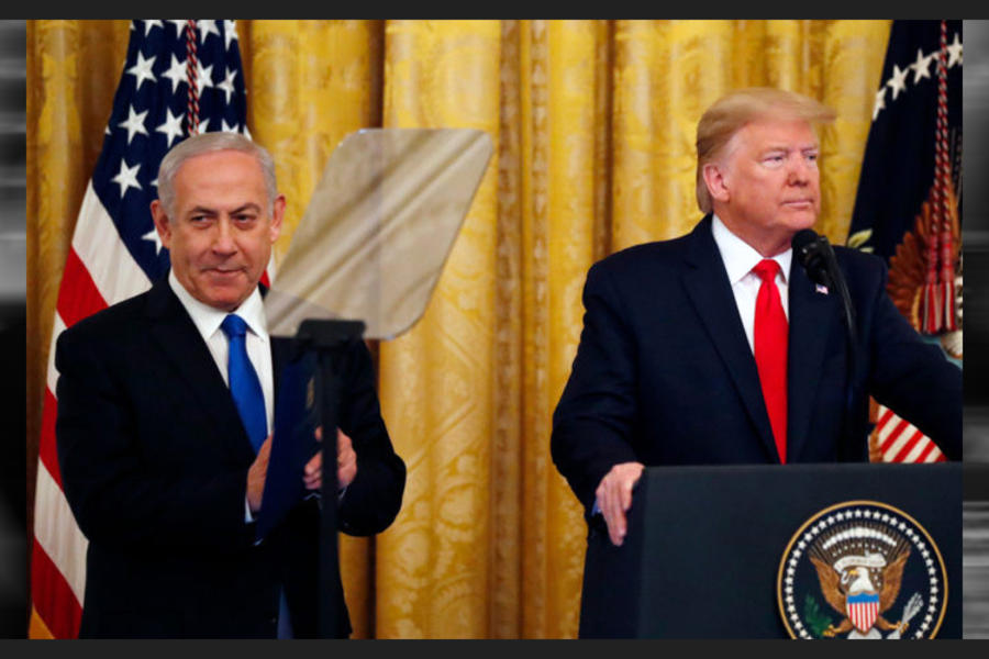 Trump presentó plan de EEUU para Palestina