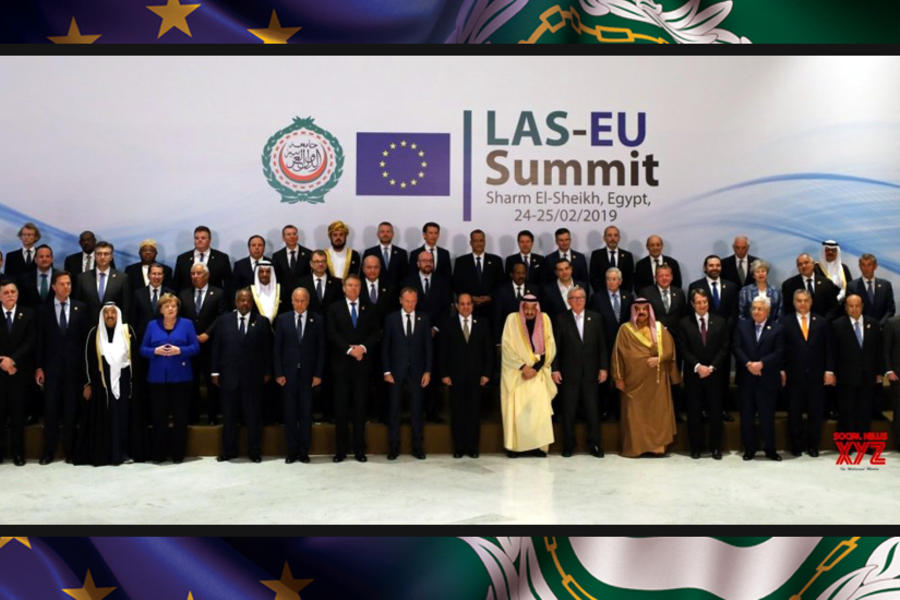 Foto oficial de la 1ª Cumbre Árabe-Europea | Sharm El Sheikh, Egipto, febrero 24, 2019 (Foto SocialNews)