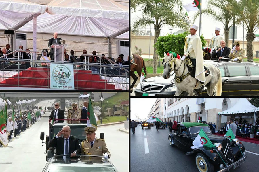 Argelia celebró el 60º aniversario de la independencia