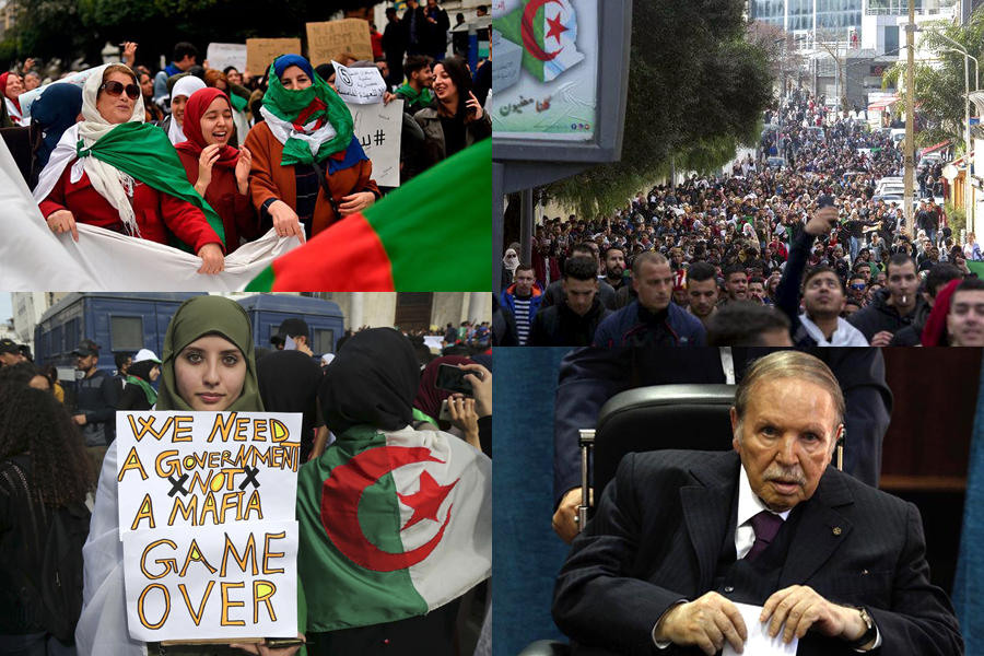 Argelia: dimitió el presidente Bouteflika