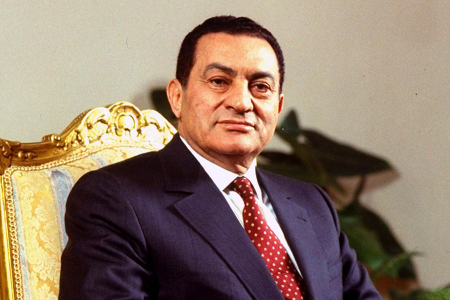 Falleció el ex presidente egipcio Hosni Mubarak
