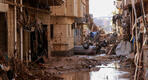 Devastación en Derna, Libia (Foto: AFP)