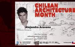 Alejandro Aravena cierra con una conferencia magistral el Mes de la Arquitectura Chilena en Siria