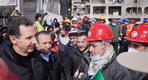 Alepo: el presidente Asad y la primera dama visitan zona de rescate