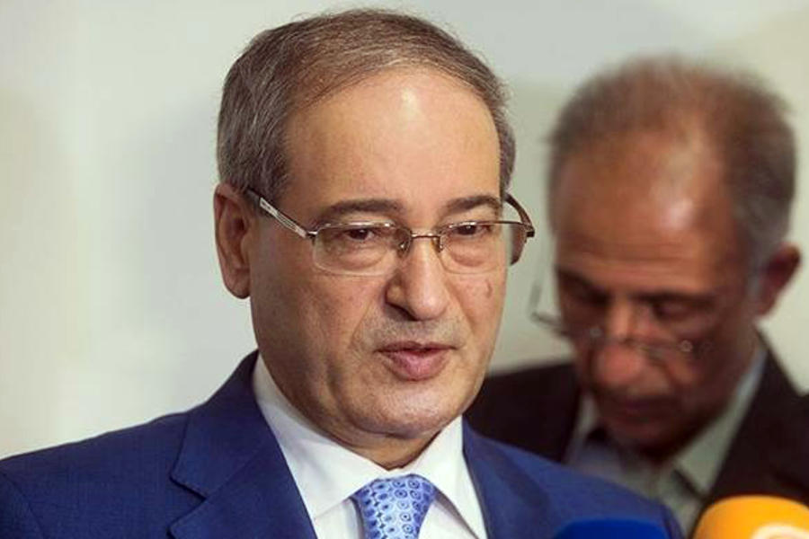 Ministro de Relaciones Exteriores y Expatriados de la República Árabe Siria, Faisal Mikdad