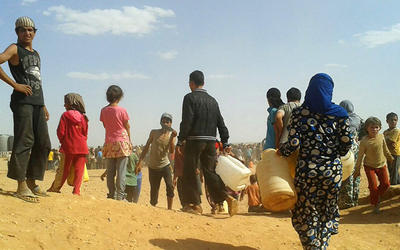 Refugiados en Rukban (Fotos Archivo AP). Refugiados en Rukban (Fotos Archivo AP).