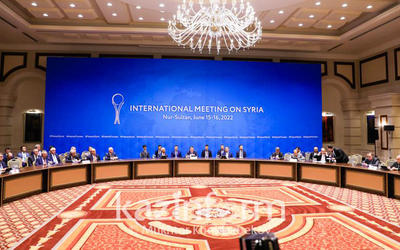 Plenario General de la 18ª reunión sobre Siria en el formato Astana | Nur-Sultán, Junio 16 de 2022 (Foto: Mukhtar Kholdorvekov / Kazinform) Plenario General de la 18ª reunión sobre Siria en el formato Astana | Nur-Sultán, Junio 16 de 2022 (Foto: Mukhtar Kholdorvekov / Kazinform)