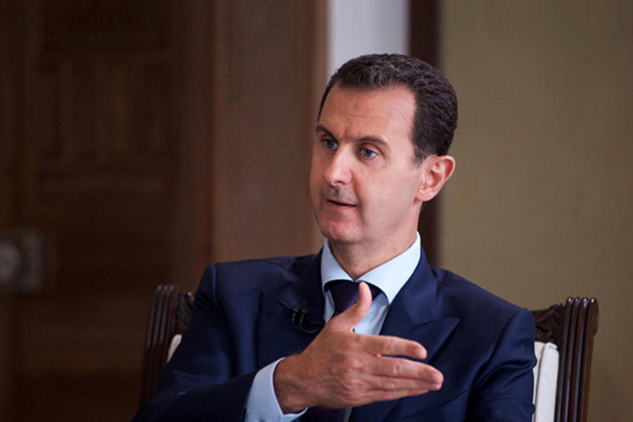Presidente de la República Árabe Siria, Bashar Al Asad (Imágen REUTERS / SANA).