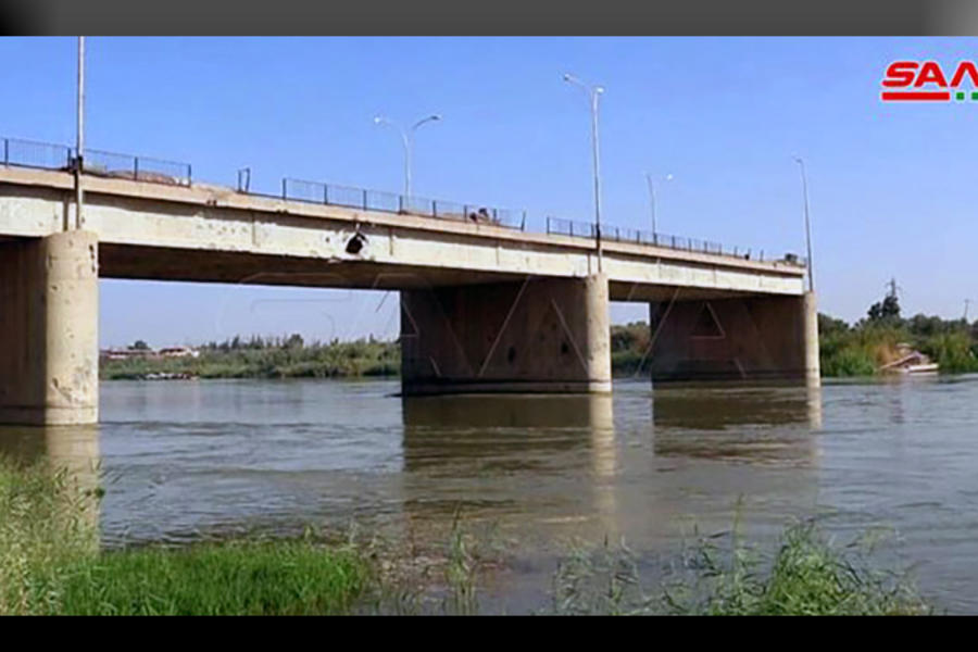 Puente Al-Siyasiyah en Deir Ezzor (Foto: SANA)