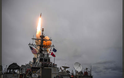 EEUU y sus aliados atacaron Siria EEUU y sus aliados atacaron Siria
