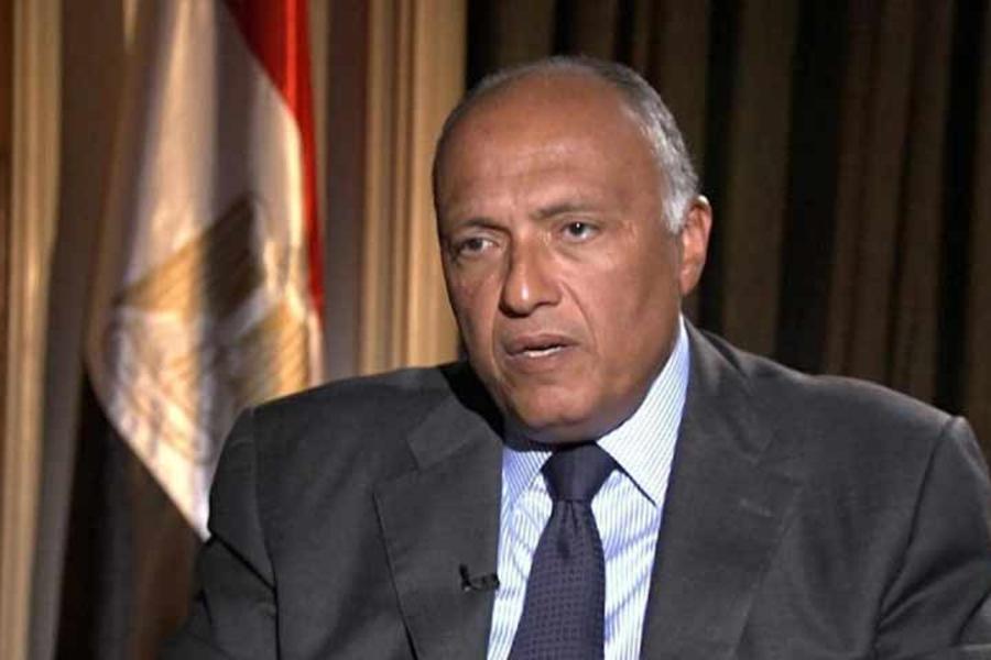Ministro de Relaciones Exteriores de la República Árabe de Egipto, Sameh Shoukry (Foto: portal Masrawy)