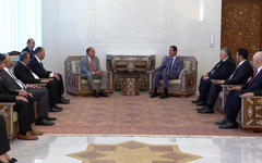 El Presidente sirio recibió a delegación parlamentaria de Paraguay