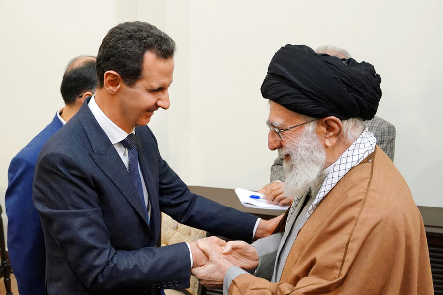 Encuentro entre el Presidente sirio, Bashar Al Asad, y el líder de la Revolución, Ayatollah Khamenei  |  Teherán, febrero 25, 2019 (Foto SANA)