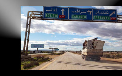 Idleb: Terroristas atacan a civiles en el cruce de Saraqib Idleb: Terroristas atacan a civiles en el cruce de Saraqib