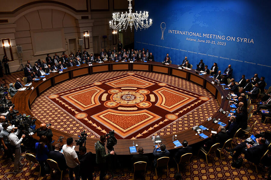 20ª Reunión Internacional sobre Siria | Astana, Junio 20-21, 2023 (Foto: Ministerio de Relaciones Exteriores de Kazajistán)