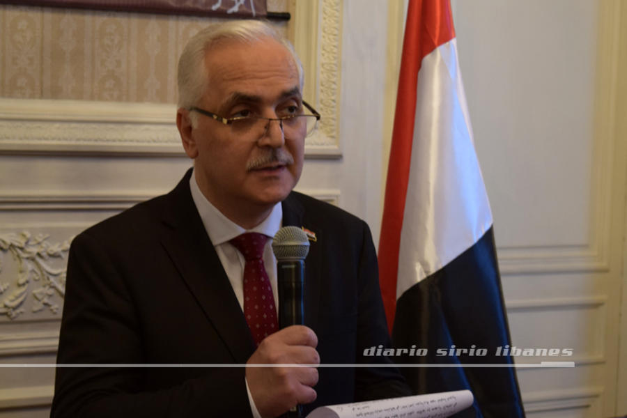 Embajador de la República Árabe Siria en Argentina, Maher Mahfouz  (Foto: Archivo Diario Sirio Libanés 2019)