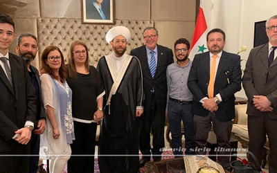 Mufti de Siria recibió a delegación argentina Mufti de Siria recibió a delegación argentina
