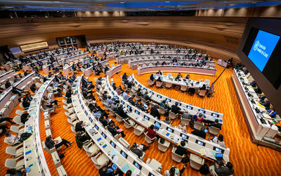 Imagen de archivo: Asamblea Mundial de la Salud en su 71ª sesión de 2018 (Foto: Antoine Tardy / OMS) Imagen de archivo: Asamblea Mundial de la Salud en su 71ª sesión de 2018 (Foto: Antoine Tardy / OMS)