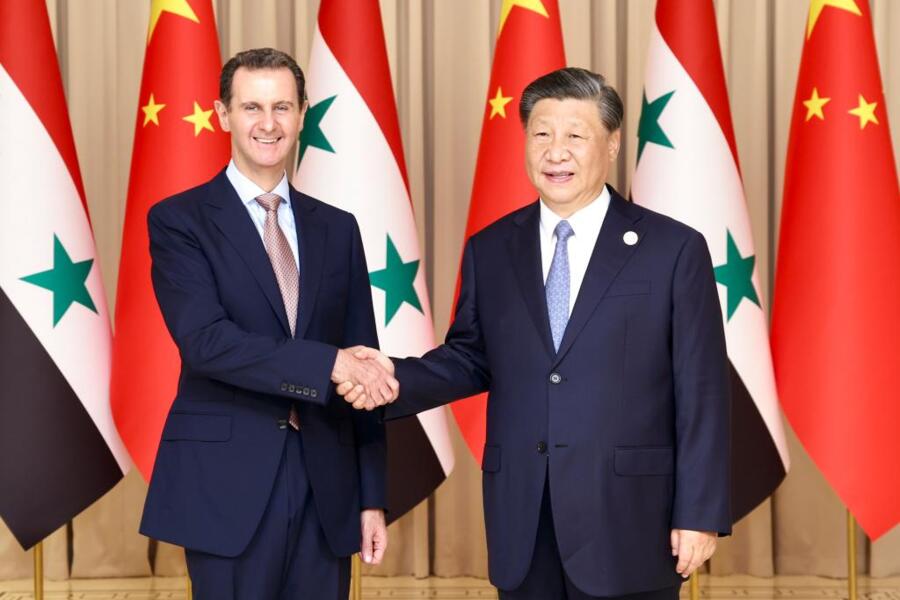 Presidentes Asad y Xi anuncian asociación estratégica sino-siria