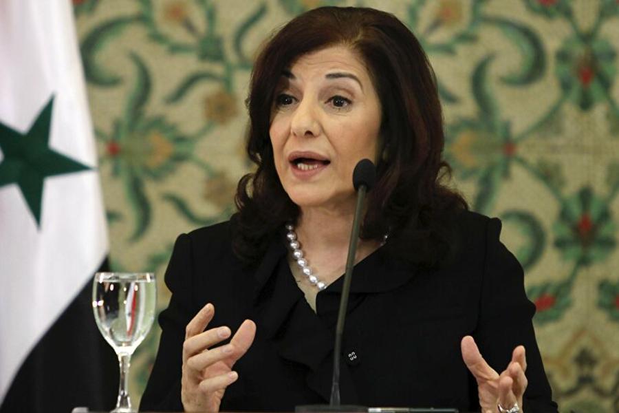 Bouthaina Shaaban, Asesora de Política y Medios de la Presidencia siria (Foto: Khaled al-Hariri / Reuters - archivo)