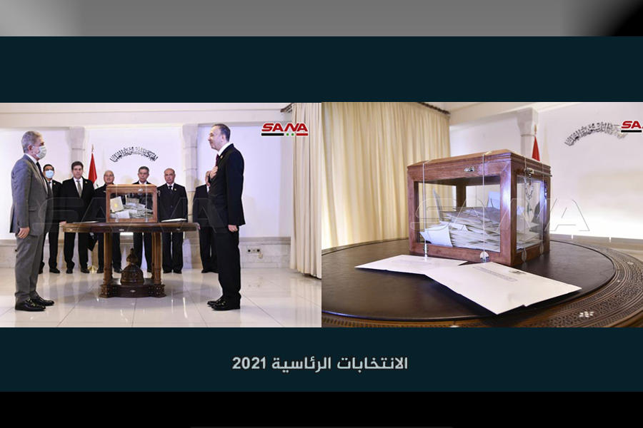 El jefe de la Suprema Corte Constitucional recibe los votos de los diputados (Fotos: SANA)