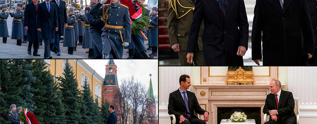 Visita oficial del presidente Bashar al-Asad a Rusia | Moscú, Marzo 14 y 15, 2023 (Fotos: Presidencia Siria)