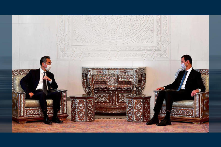 El presidente Asad recibió al ministro de Relaciones Exteriores de China, Wang Yi  |  Damasco, Julio 17, 2021 (Foto: Min. Rel. Ext. China)
