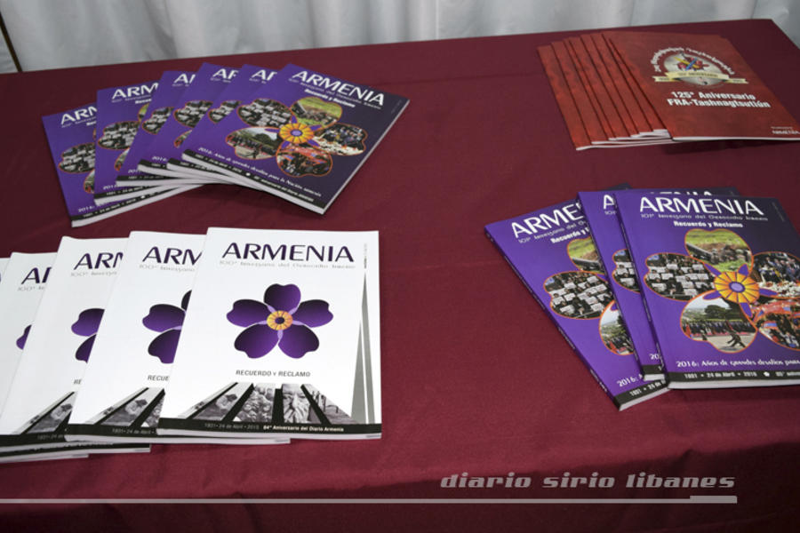 Publicaciones de la Asociación Cultural Armenia.