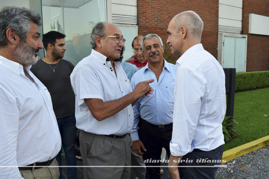 El Jefe de Gobierno porteño recibido por autoridades del Club Sirio Libanés de Bs. As.