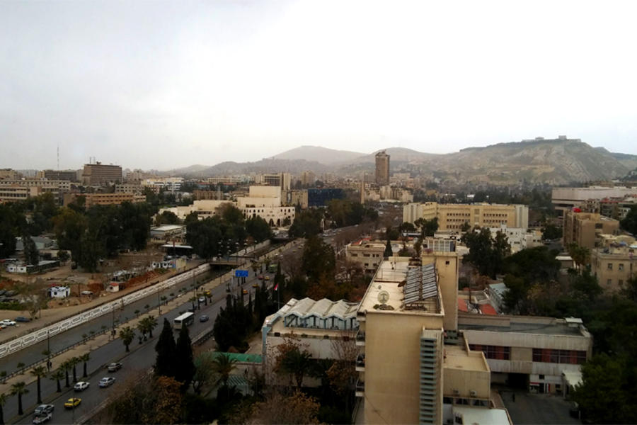 Vista de Damasco (Foto: Pablo Sapag M.). 