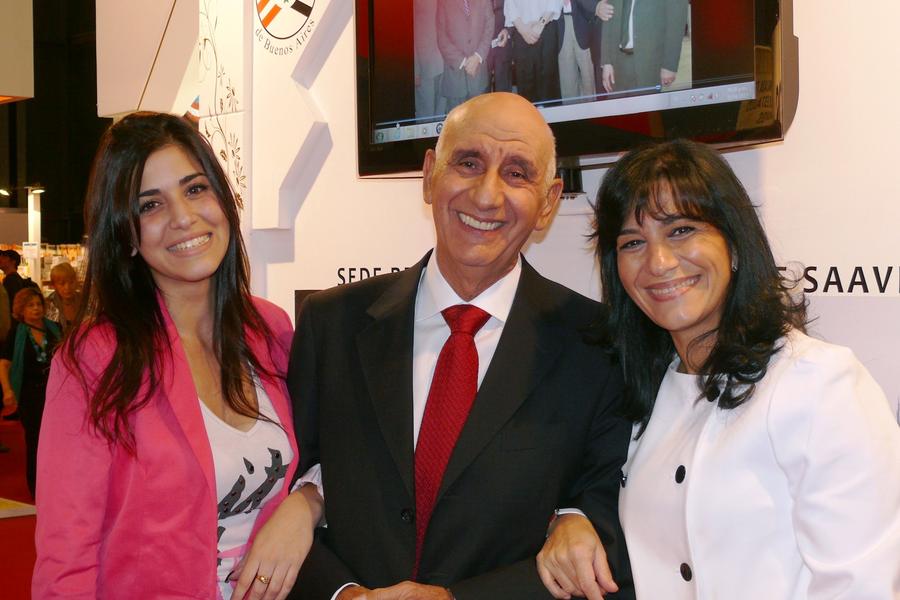 Nadia Baalbaki, José Farhat y Fátima Baalbaki