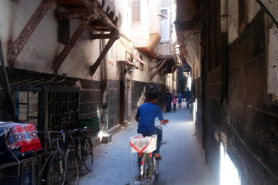 A su ritmo, la vida nunca se ha detenido en Damasco (Foto Pablo Sapag M.)