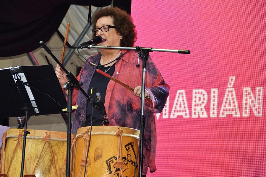 Marián en el espectáculo Estrellas de la calle Corrientes | 2016 (Foto: Prensa MFG)