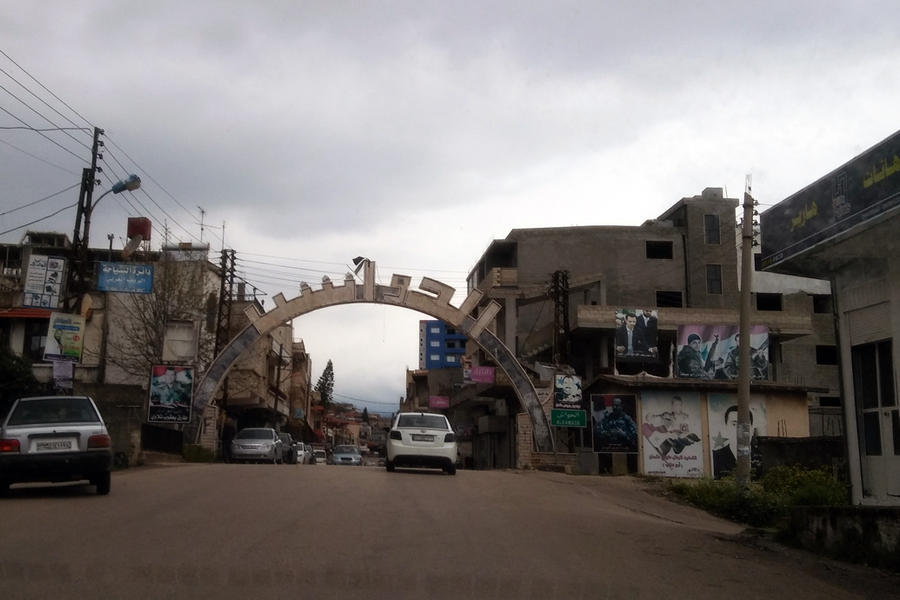Arco de entrada a Al Hawash, la segunda localidad más poblada del Wadi al Nasara (Foto:Pablo Sapag M.)