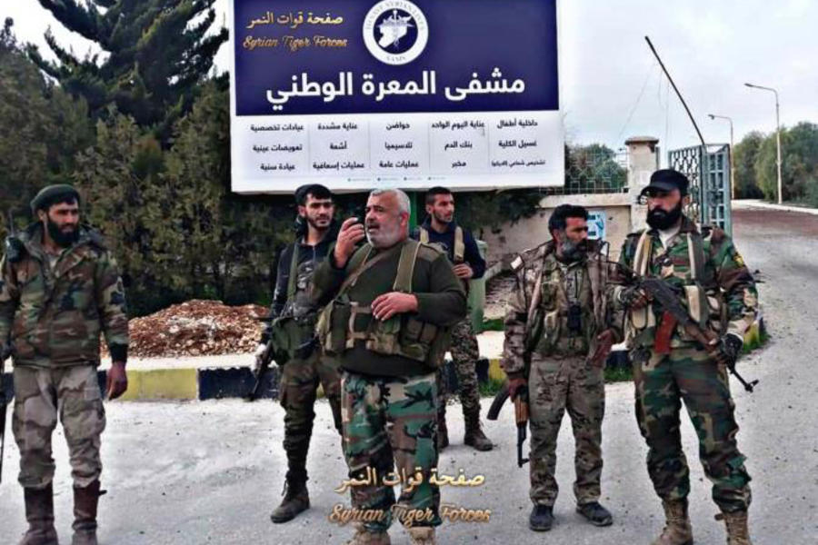 Fuerzas Tigre del EAS en Ma'arat al Nu'man | Enero 28, 2020 (Foto: redes)