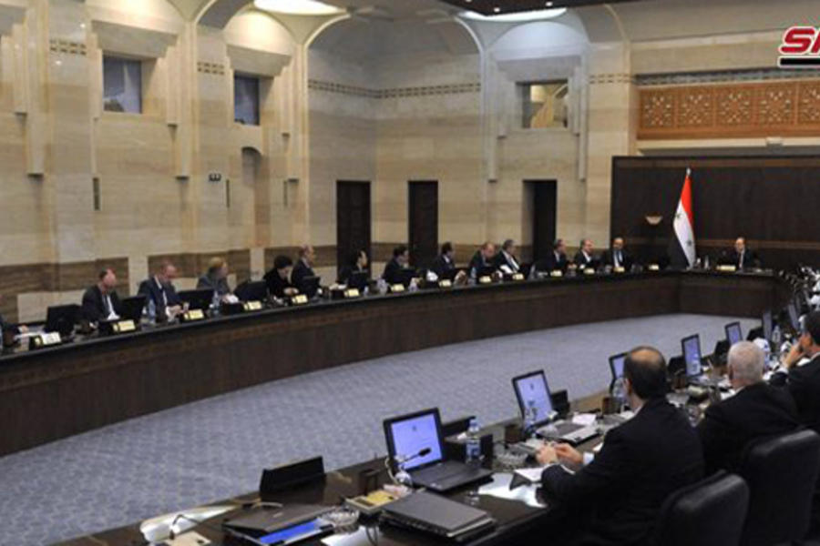 Reunión de Gabinete Ejecutivo presidido por el premier Imad Khamis  |  Damasco, Marzo 15, 2020 (Foto SANA)
