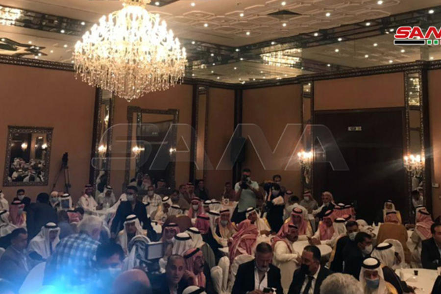 3ª Reunión de líderes de comunidades árabes | Alepo: Agosto 20, 2020 (Foto: SANA)