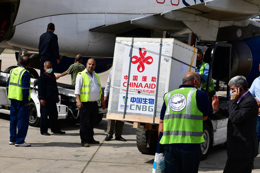Siria recibe donación de 150 mil vacunas Sinopharm de China | Damasco, Abril 24, 2021 (Foto: XINHUA)