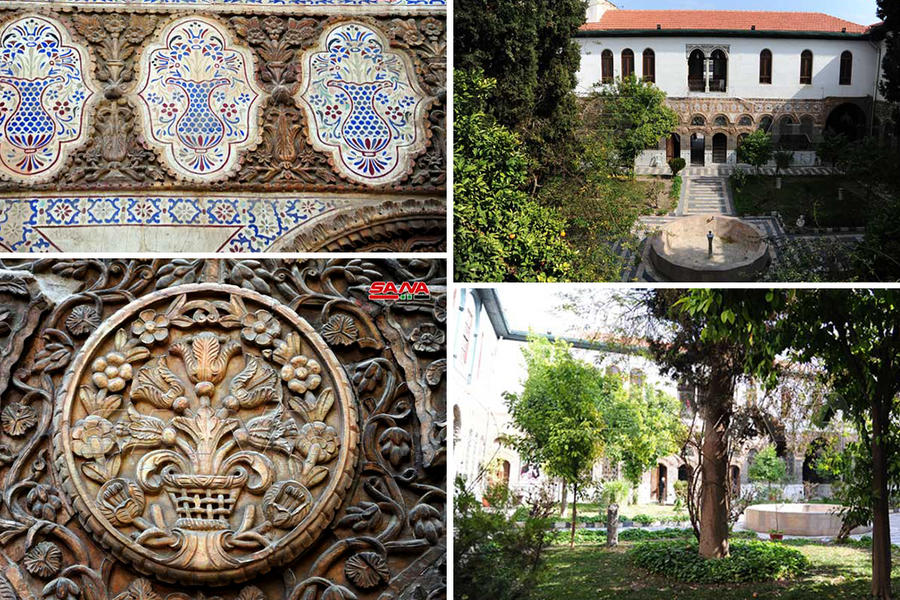 Casa Maktab Anbar en Damasco, Siria (Fotos: SANA)