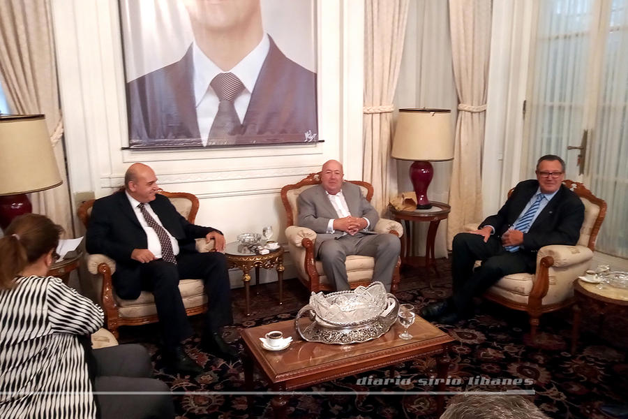 Encuentro de directivos con el Sr. Embajador de Siria | Marzo 18, 2022 (Foto: Diario Sirio Libanés)