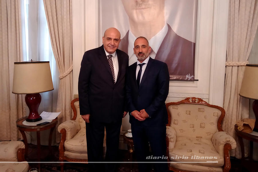 Encuentro de directivos con el Sr. Embajador de Siria | Marzo 18, 2022 (Foto: Diario Sirio Libanés)