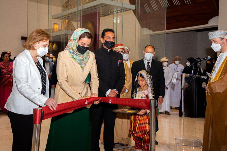 Inauguración de exposición “Siria, Cuna de Civilizaciones” | Museo Nacional de Omán, Muscat, Mayo 21, 2022 (Foto: MN Omán)