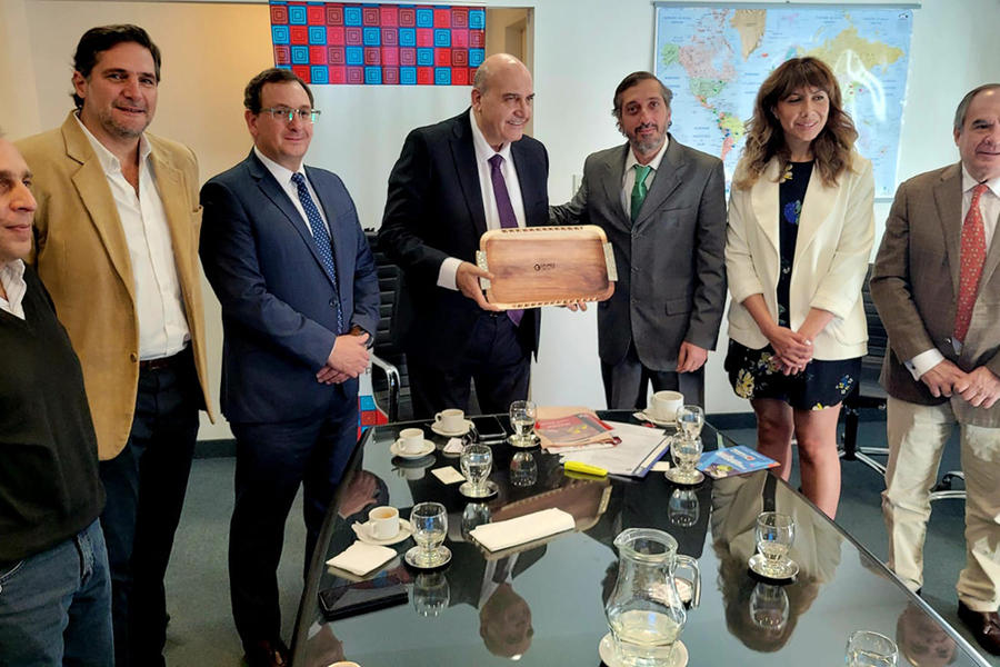 Reunión del Sr. Embajador de Siria, Dr. Sami Salameh, con autoridades de ProSalta | Julio 25, 2022 (Foto: Fundación ProSalta)