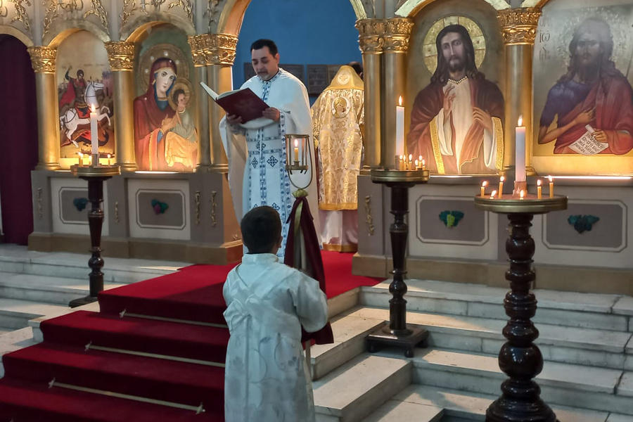 Monseñor Santiago El Khoury ofició misa en la Parroquia San Jorge | Salta, Julio 24, 2022 (Foto: Parroquia San Jorge)