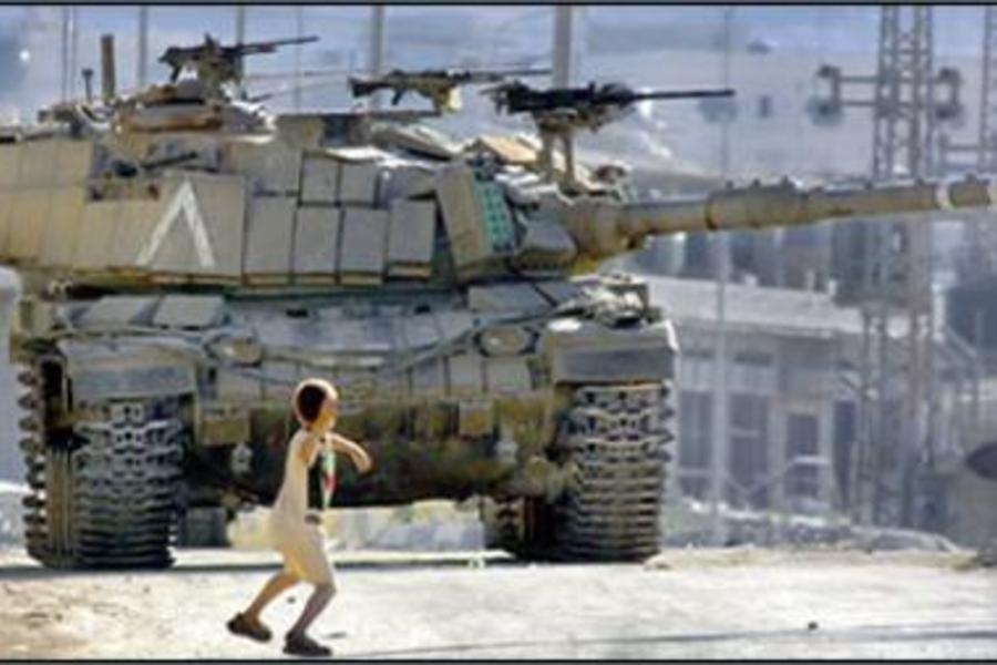 Los niños palestinos son un blanco fácil del ejercito israelí 