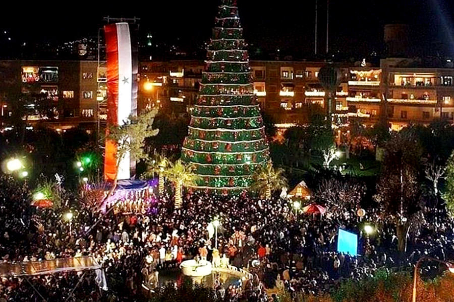 Celebración de la Navidad en la República Árabe Siria