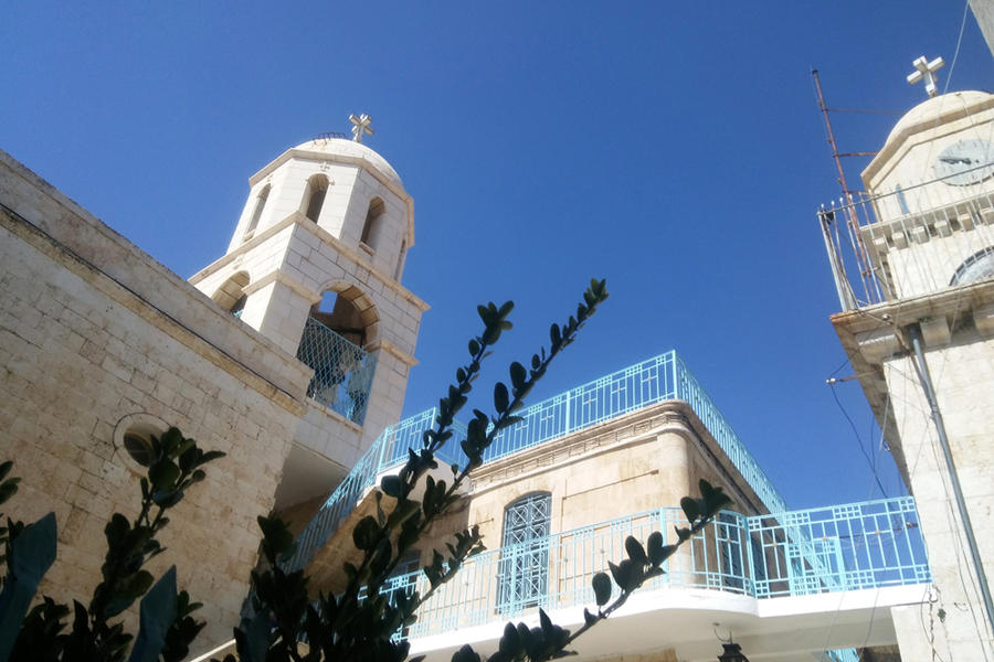 Iglesia del Monasterio de Nuestra Señora de Saidnaya (Foto: Pablo Sapag M.)
