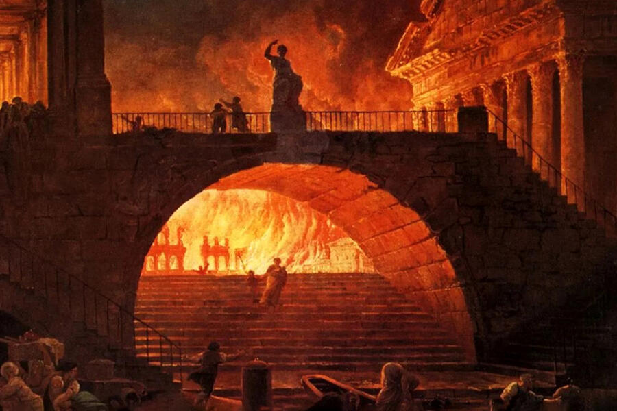 La caída de Babilonia denota el final del Imperio neobabilónico en 539 a.C.